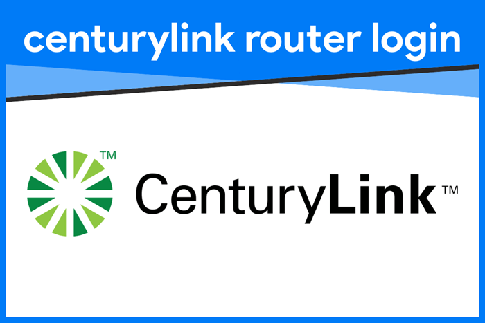 centurylink router login