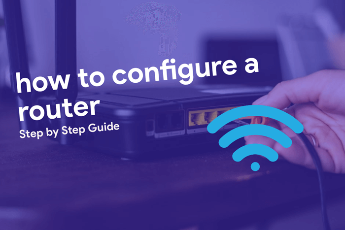 how to configure a router