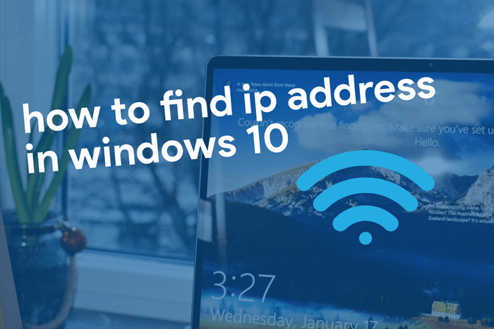 how to find ip address in windows 10