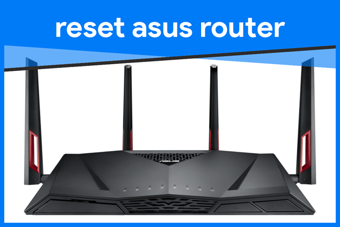 reset asus router