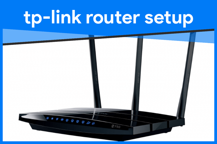 tp-link router setup